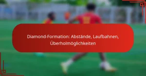 Diamond-Formation: Abstände, Laufbahnen, Überholmöglichkeiten